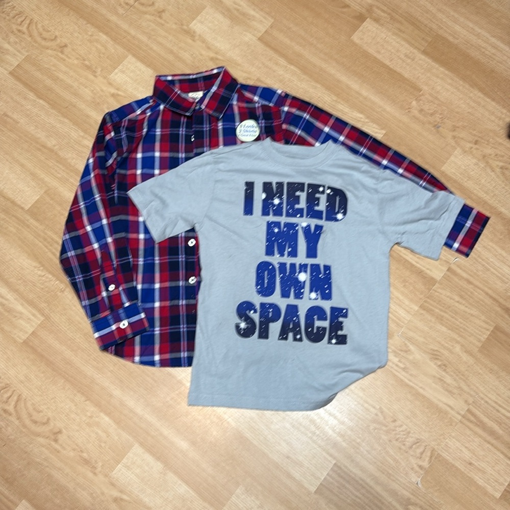 Faded Glory 2 Fer Shirt. Layer Basics Fun